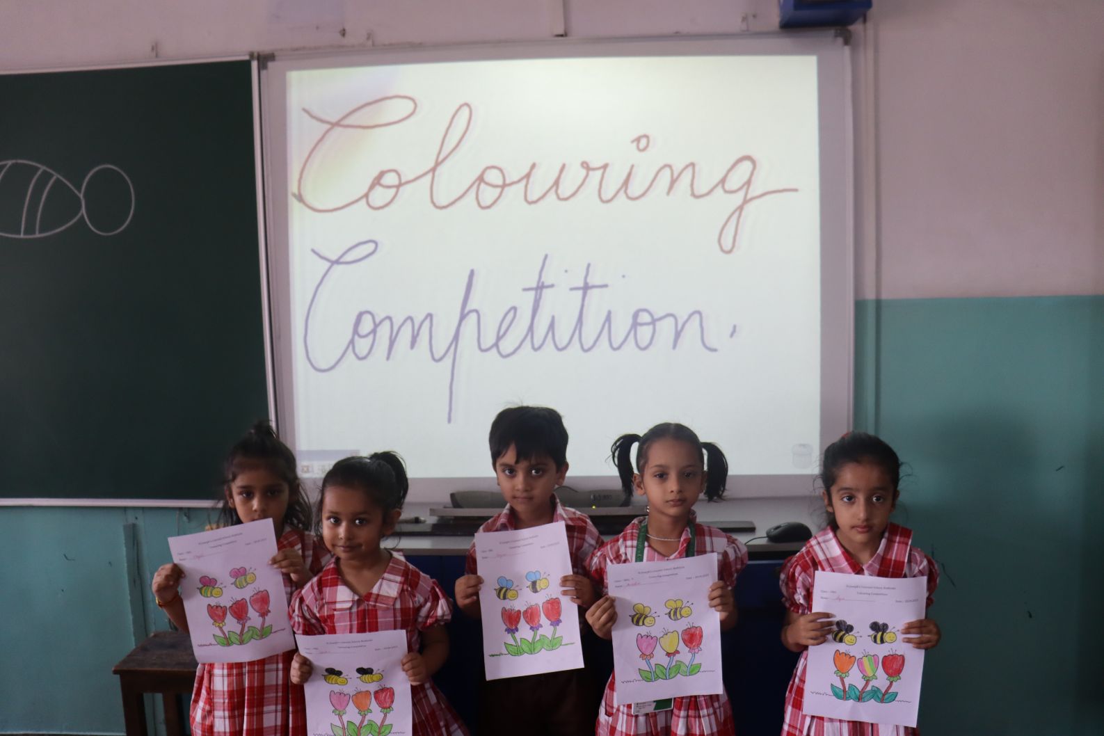 Colouring competition (Class Ukg)